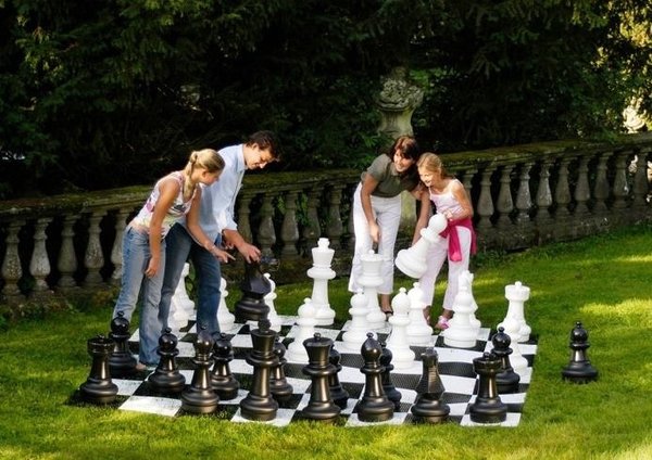Schachfiguren Outdoor groß, 64 cm, Nr. 218707