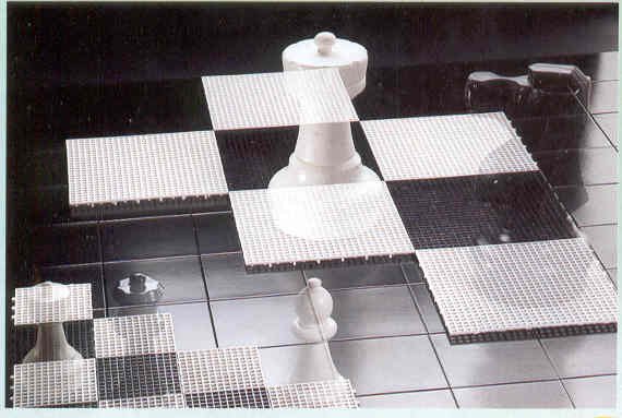 Schach-/Damefeld groß, Nr. 218752