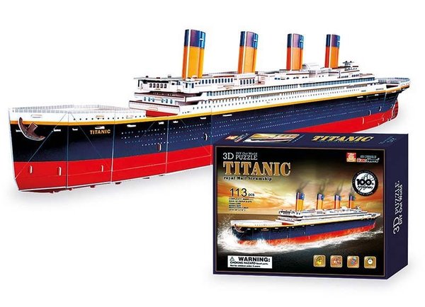 3D Puzzle Titanic, Nr. 8930