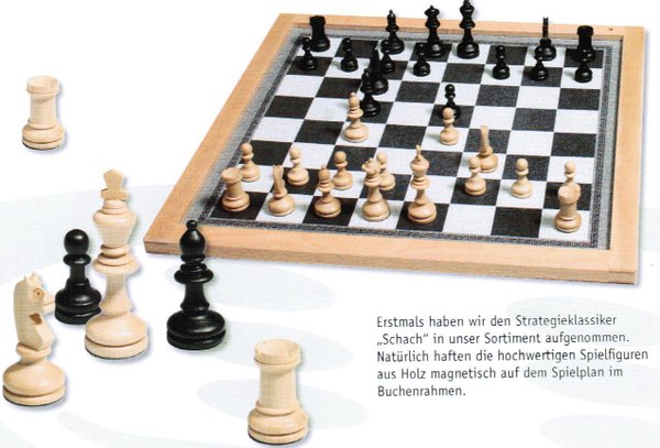 Magnetisch Schach groß, Wandspiel, Nr. 5010