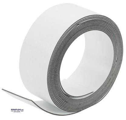 Magnet-Flexo-Band 10 m x 35 mm Magnethaftende Bereiche ohne Bohren, Nr. 110399